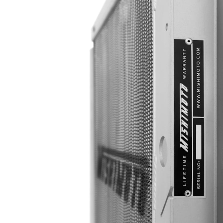 Mishimoto 87-06 Jeep Wrangler YJ &amp; TJ Aluminum Performance Radiator - Bull Strap