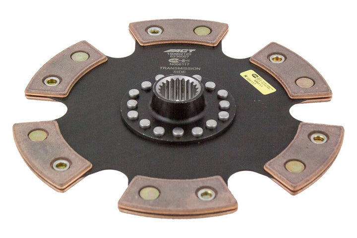 ACT 2001 Toyota Tacoma 6 Pad Rigid Race Disc - Bull Strap