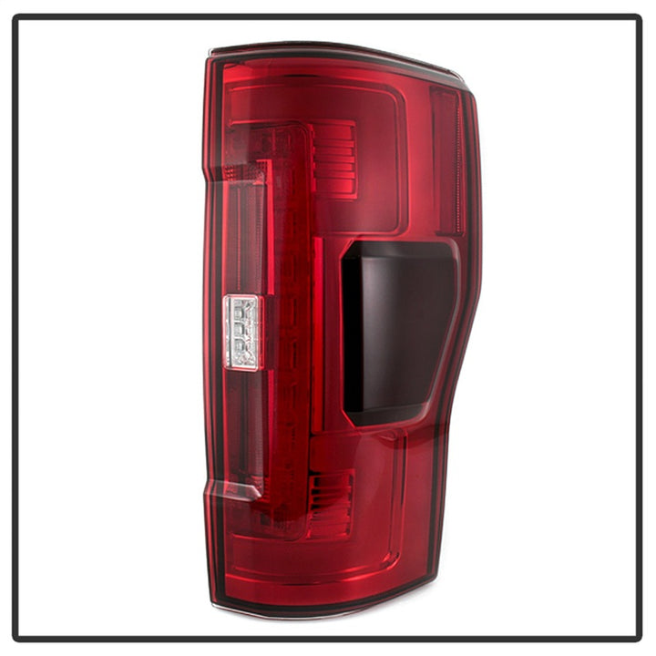 Spyder 17-18 Ford F-250 SD (w/Blind Spot Sens) LED Only Tail Lights - Red Clr (ALT-YD-FS17BS-LED-RC) - Bull Strap