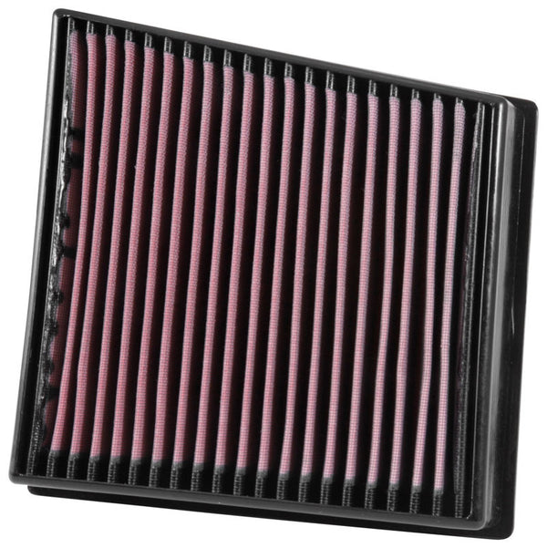 K&N 2017 Chevrolet Silverado 2500HD V8-6.6L DSL Replacement Drop In Air Filter - Bull Strap