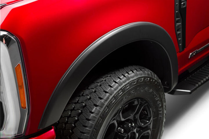 Husky Liners 23-25 Ford F-250/F350 SD OE Fender Flares 4pc - Blk - Bull Strap