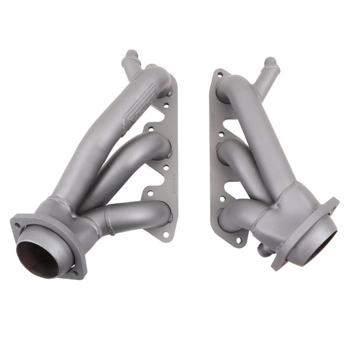 BBK 99-04 Ford Mustang V6 Shorty Tuned Length Exhaust Headers - 1-5/8 Titanium Ceramic - Bull Strap