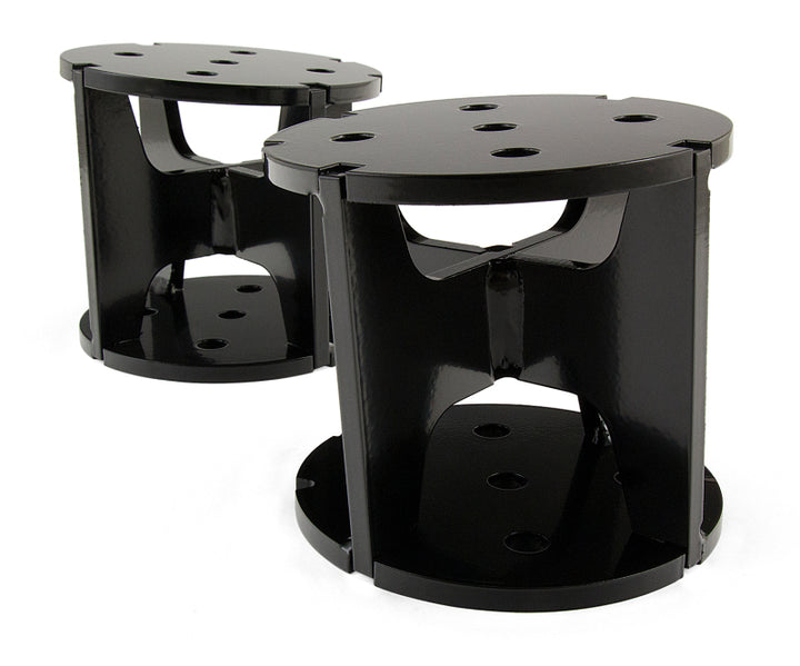 Air Lift Universal Angled Air Spring Spacer - 4in Lift - Bull Strap
