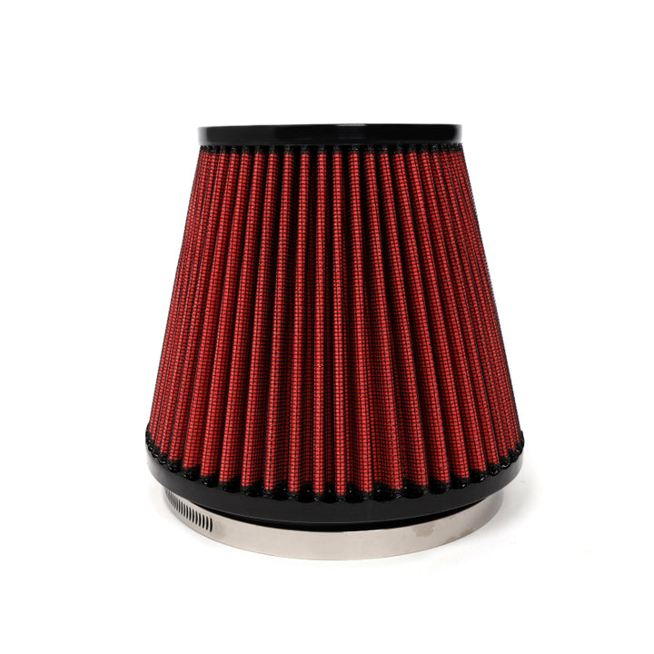 BLOX Racing Universal 6in ID Inlet Air Filter 7in Height - Bull Strap