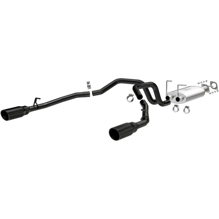 MagnaFlow 2019 Ram 1500 V8 5.7L (Excl. Tradesman) Black Coated 3in 409SS Cat-Back Exhaust System - Bull Strap