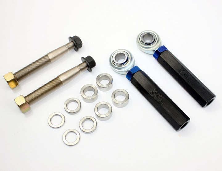 SPL Parts 2013+ Subaru BRZ/Toyota 86 Front Tie Rod Ends (Bumpsteer Adjustable) - Bull Strap