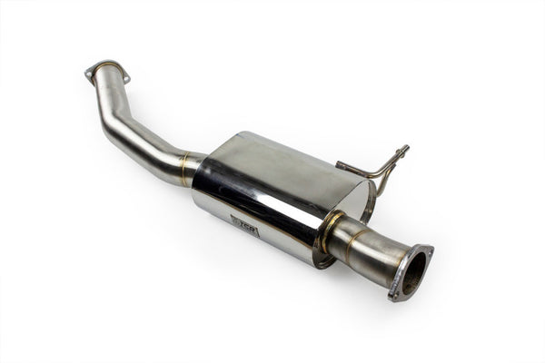 ISR Performance Series II - GT Single Exhaust System - Resonated - 89-94 Nissan 240sx (S13) - Bull Strap