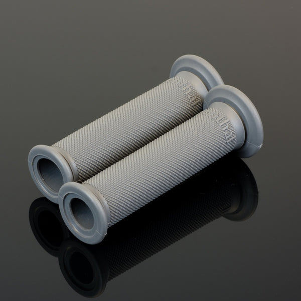 Renthal Road Race Grips Medium Short Diamond - Medium Grey - Bull Strap