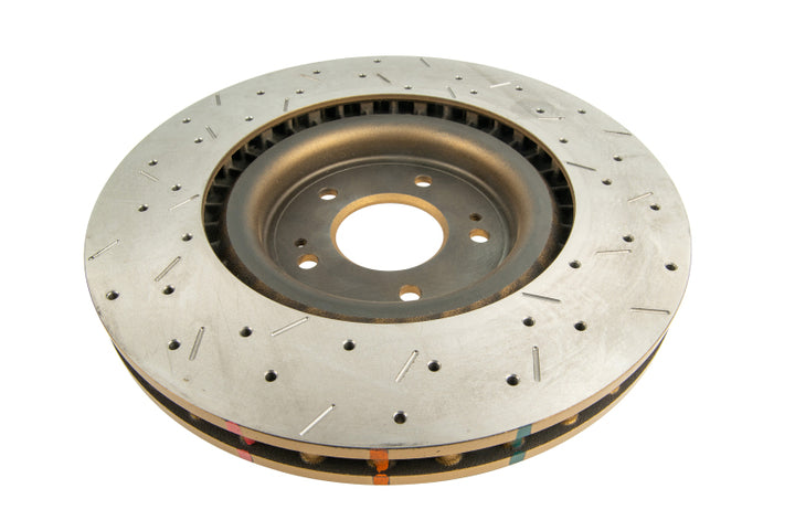 DBA 08+ EVO X Front Drilled & Slotted 4000 Series Rotor - Bull Strap