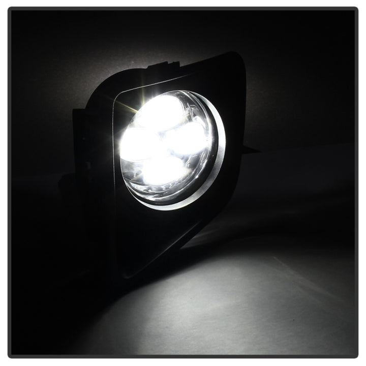 Spyder Toyota Tundra 2014-2016 Daytime DRL LED Running Fog Lights w/Switch Clear FL-DRL-TTU14-C - Bull Strap
