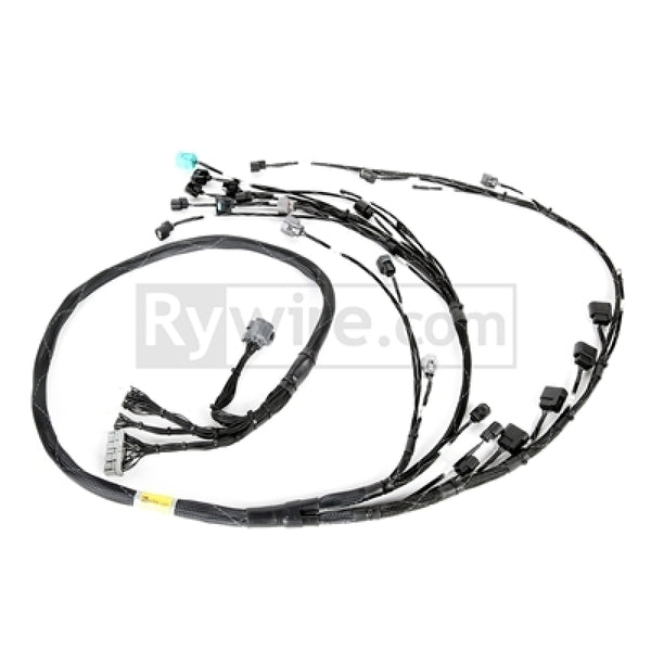 Rywire Honda K24 Tucked Eng Harn w/02-04 K24 Crank/Knock Sensor (Front VSS Position) - Bull Strap