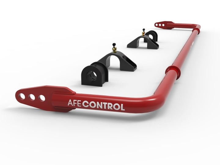 aFe Control 20-22 Ford Explorer ST 3.0L V6 (tt) Sway Bar Set - Front & Rear - Bull Strap