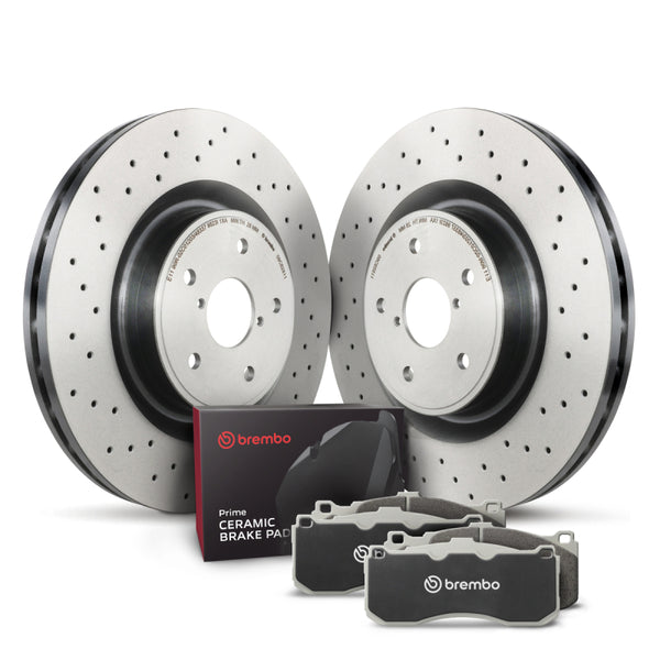 Brembo OE 05-07 Porsche 911 Rear Disc Brake Kit - Bull Strap