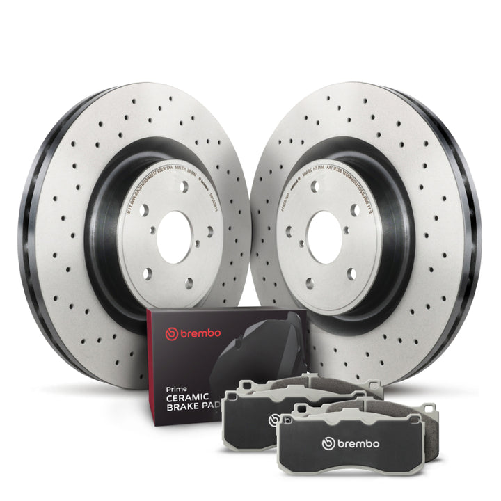 Brembo OE 05-07 Porsche 911 Rear Disc Brake Kit - Bull Strap