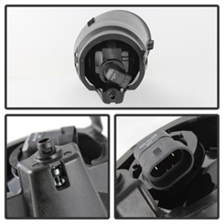Spyder Toyota Tundra 07-13 All Double Cab/CrewMax OEM Fog Lightsw/swch Smke FL-CL-TTU07-SM - Bull Strap