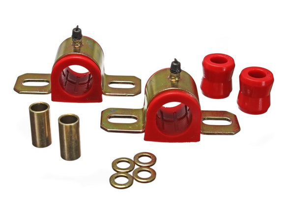 Energy Suspension Jeep 30Mm Frt Swaybar Set - Red - Bull Strap