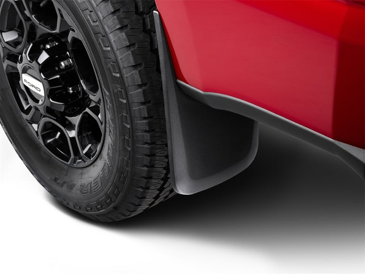 Husky Liners 2017 Ford F-250/F350 Custom-Molded Front and Rear Mud Guards - Bull Strap