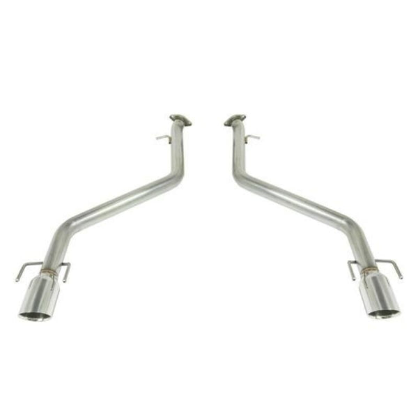 REMARK 2021+ Lexus IS300/ IS350 Axleback Exhaust - Stainless Double Wall Tip (Muffler Version) - Bull Strap