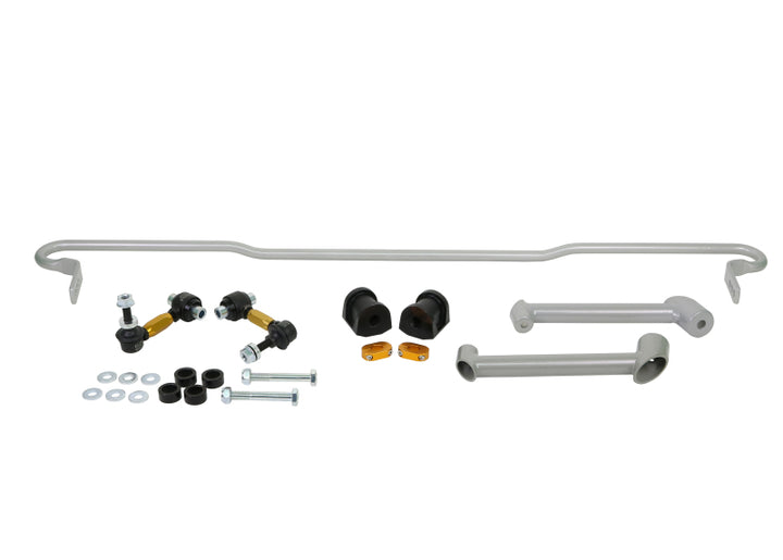 Whiteline 12+ Scion FR-S / 12+ Subaru BRZ / 12+ Toyota 86 Rear 16mm Adj HD Swaybar w/ Endlinks - Bull Strap