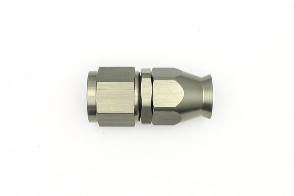 DeatschWerks 8AN Female Swivel Straight Hose End PTFE (Incl. 1 Olive Insert) - Bull Strap