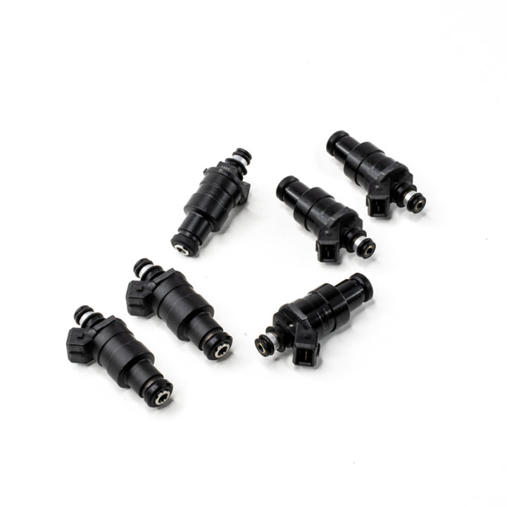DeatschWerks 95-99 DSM 4G63 Low Z 550CC Top Feed Injectors - Bull Strap