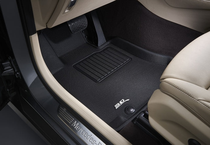 3D MAXpider 2006-2010 Infiniti M35 Kagu 1st Row Floormat - Black - Bull Strap