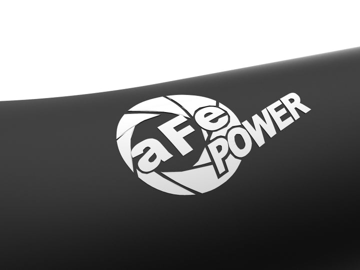 aFe BladeRunner 2 1/2in Intercooler Hot Side Charge Pipe 18-21 Jeep Wrangler JL L4-2.0L (t) - Black - Bull Strap