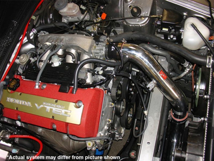 Injen 00-03 S2000 2.0L 04-05 S2000 2.2L Black Cold Air Intake - Bull Strap
