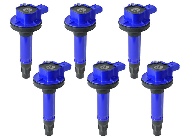 aFe 11-16 Ford F-150 Scorcher High-Performance Ignition Coil (6 Pack) - Bull Strap