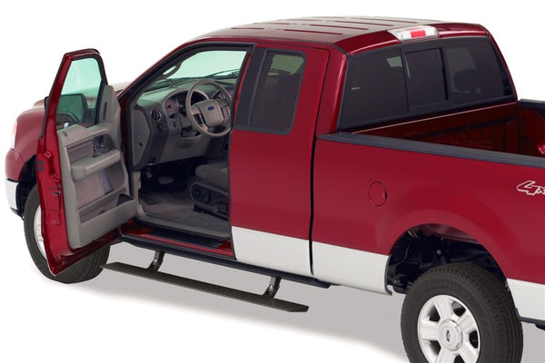 AMP Research 2001-2003 Ford F150 SuperCrew PowerStep - Black - Bull Strap
