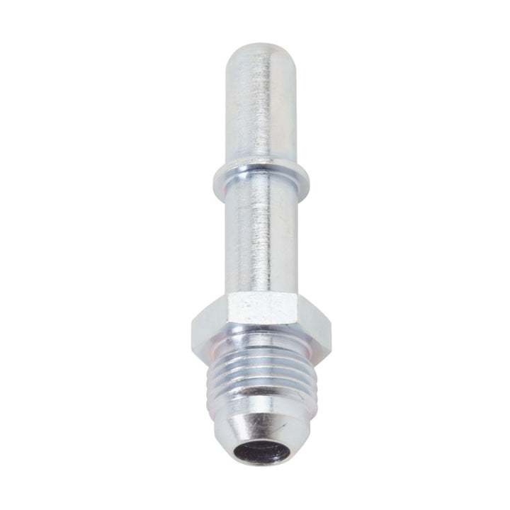 Russell Performance EFI Adapter Fitting -6 AN MALE TO 5/16in SAE Quick Disc Male Zinc - Bull Strap