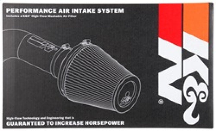 K&N 08-03 Infiniti G37 3.7L V6 Performance Intake Kit - Bull Strap
