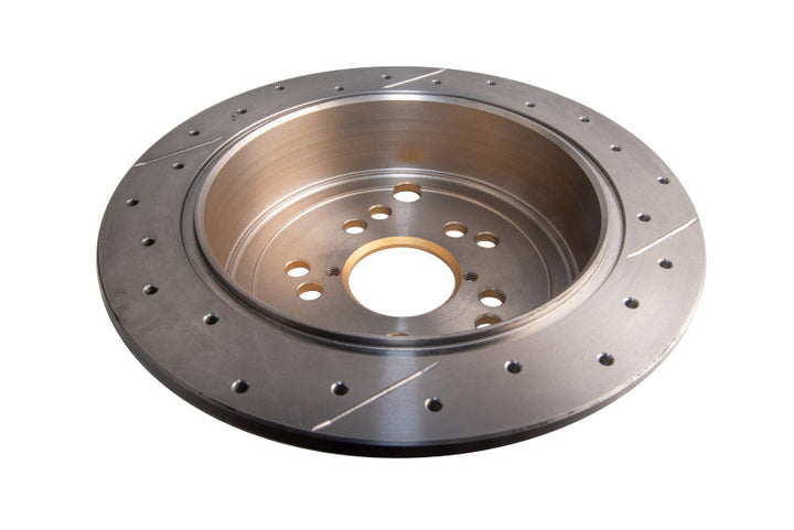 DBA 12+ Subaru/Scion BRZ/FR-S (AU Spec) 10 Lug Slot Rear Drilled & Slotted Street Series Rotors - Bull Strap