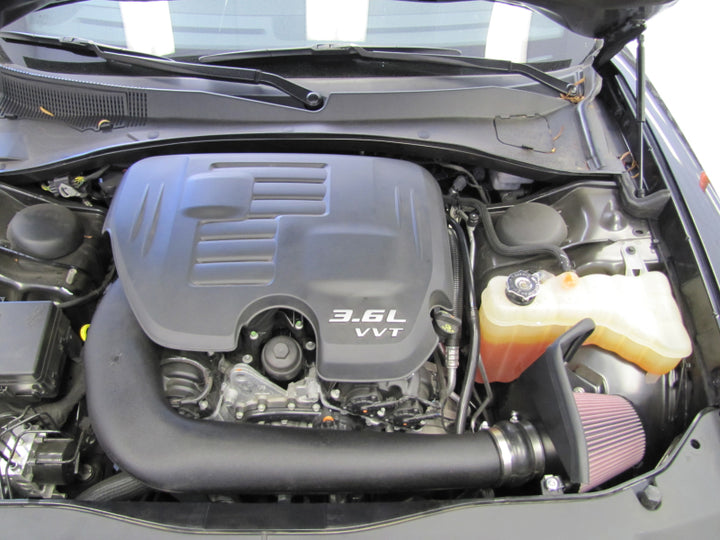 K&N 11-14 Dodge Charger 3.6L V6 Performance Intake - Bull Strap