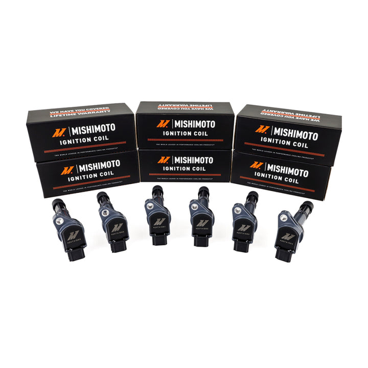 Mishimoto 02-11 Honda Civic Four Cylinder Ignition Coil Set - Bull Strap