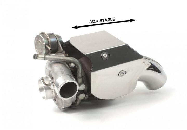 PERRIN 02-14 Subaru WRX / 04-21 STI / 05-09 Legacy GT / 04-13 Forester XT Turbo Heatshield - SS - Bull Strap