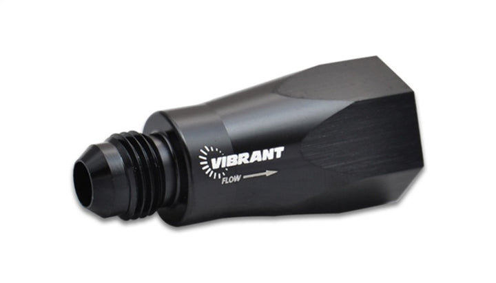 Vibrant -6AN Female to Male Inline Check Valve - Bull Strap