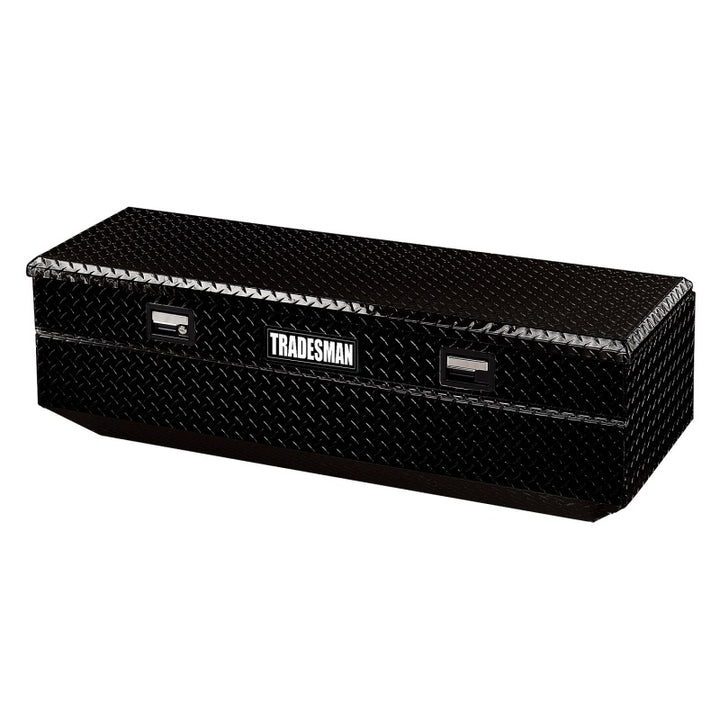 Tradesman Aluminum Flush Mount Truck Tool Box (60in.) - Black - Bull Strap
