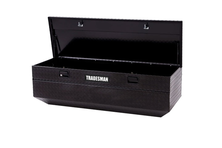 Tradesman Aluminum Flush Mount Truck Tool Box (56in.) - Black - Bull Strap