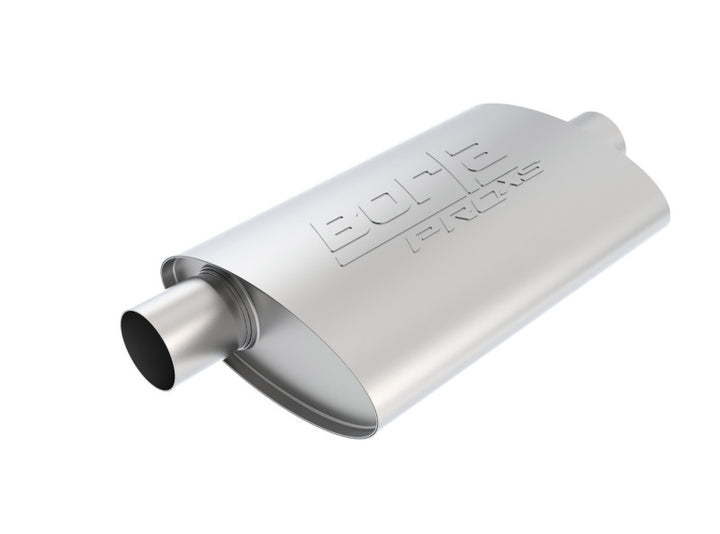 Borla Universal 2.5in Inlet/Outlet ProXS Muffler - Bull Strap