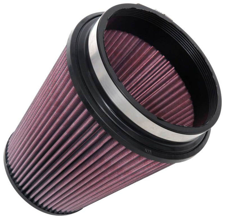 K&N Universal Tapered Filter 6in Flange ID x 7.5in Base OD x 5in Top OD x 8in Height - Bull Strap
