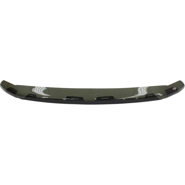 Westin 2015-2018 Chevrolet Colorado Wade Platinum Bug Shield - Smoke - Bull Strap