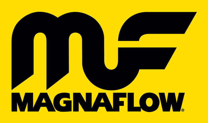 MagnaFlow Muffler Mag SS 14X4X9 2.5 D/D - Bull Strap