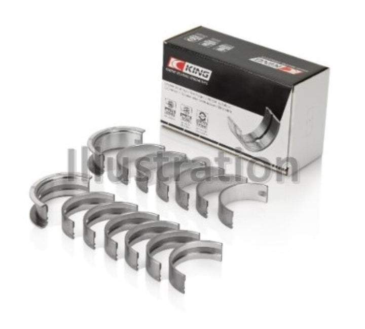 King Engine Bearings BMW M20B20-23-25-27/M50B25/M52B20-25-28 Main Bearing Set - Size STD - Bull Strap