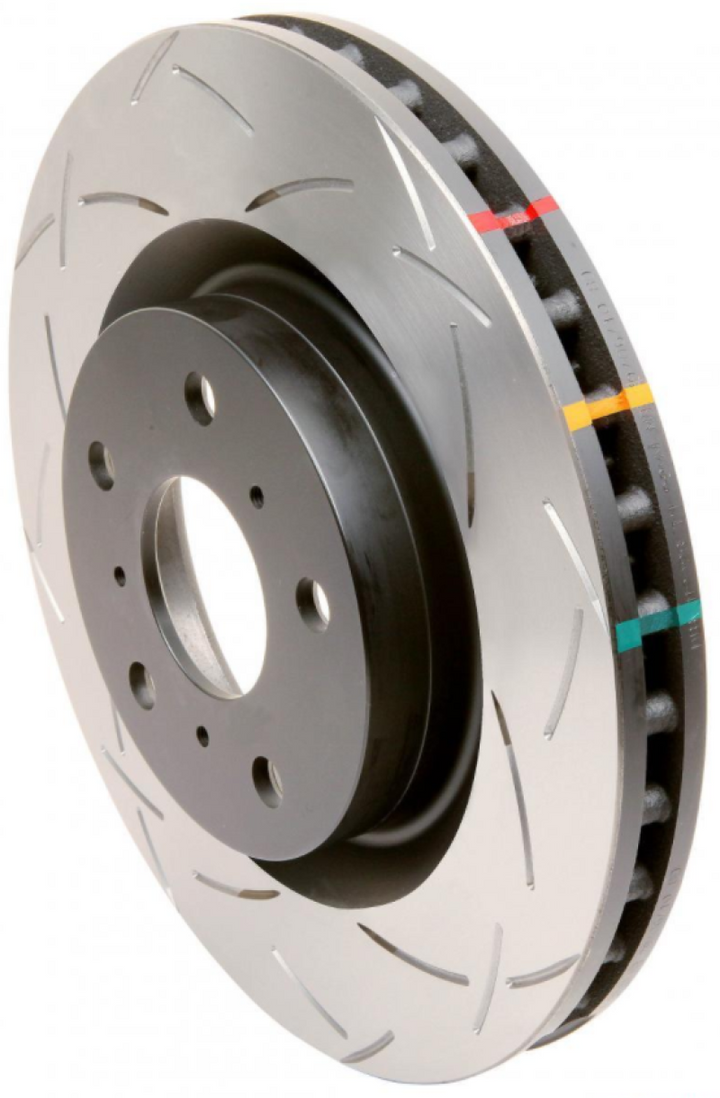 DBA 2009+ Lotus Evora 3.5 Coupe Rear Slotted T3 4000 Series Rotor - Bull Strap