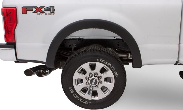 Husky Liners 23-25 Ford F-250/F350 SD OE Fender Flares 4pc - Blk - Bull Strap