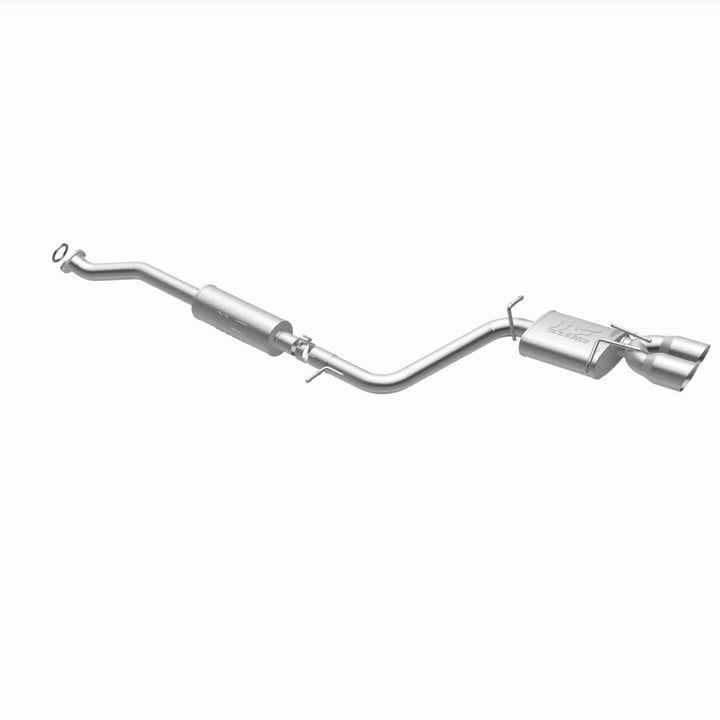 MagnaFlow CatBack 18-19 Toyota Camry SE 2.5L Street Series Single Exit Polished Stainless Exhaust - Bull Strap