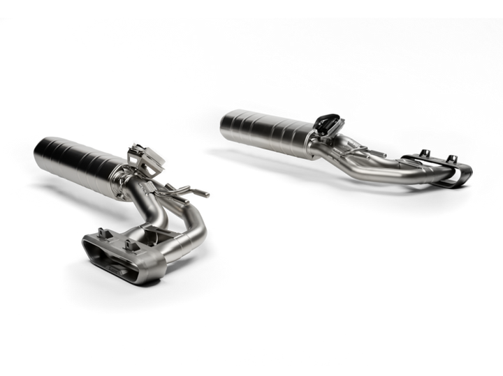 Akrapovic 2025 Mercedes-AMG G63 (W465) Evolution Line Cat Back (Titanium) (Req. Tips) - Bull Strap