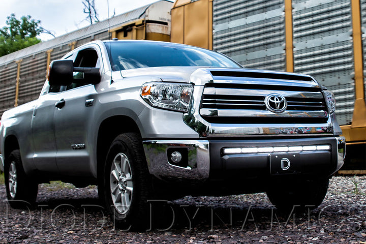 Diode Dynamics 14-21 Toyota Tundra SS42 Stealth Lightbar Kit - White Combo - Bull Strap