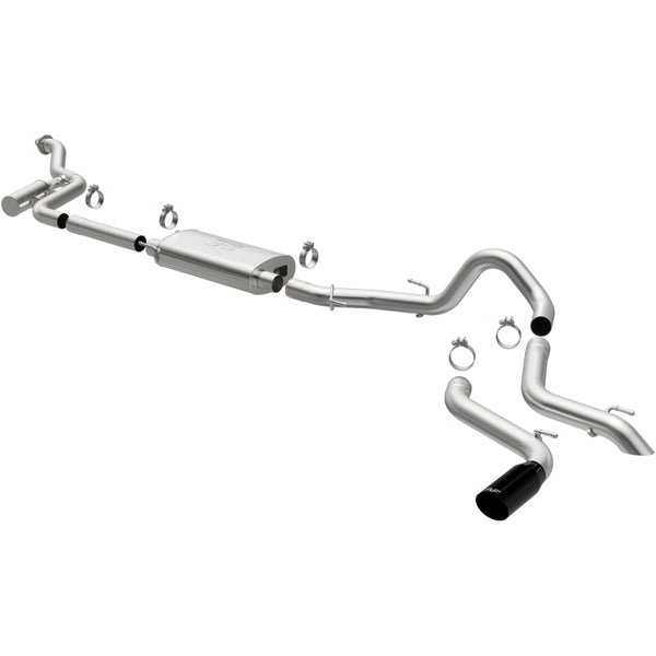 Magnaflow 2024 Toyota Tacoma Overland Series Cat-back Exhaust System - Bull Strap